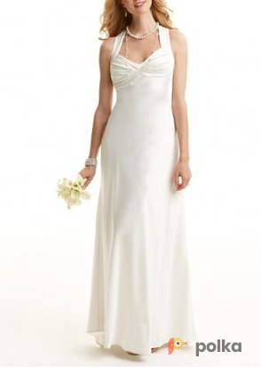 Возьмите Платье Calvin Klein White/Violet/Teal/Silver/Black/Blue/Mint    Long Formal Dress Размеры 42, 44 напрокат (Фото 6) в Москве