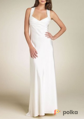 Возьмите Платье Calvin Klein White/Violet/Teal/Silver/Black/Blue/Mint    Long Formal Dress Размеры 42, 44 напрокат (Фото 2) в Москве