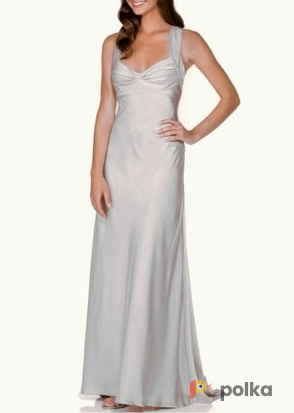 Возьмите Платье Calvin Klein White/Violet/Teal/Silver/Black/Blue/Mint    Long Formal Dress Размеры 42, 44 напрокат (Фото 3) в Москве