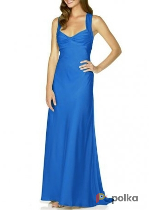 Возьмите Платье Calvin Klein White/Violet/Teal/Silver/Black/Blue/Mint    Long Formal Dress Размеры 42, 44 напрокат (Фото 8) в Москве