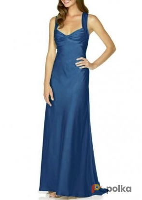 Возьмите Платье Calvin Klein White/Violet/Teal/Silver/Black/Blue/Mint    Long Formal Dress Размеры 42, 44 напрокат (Фото 10) в Москве