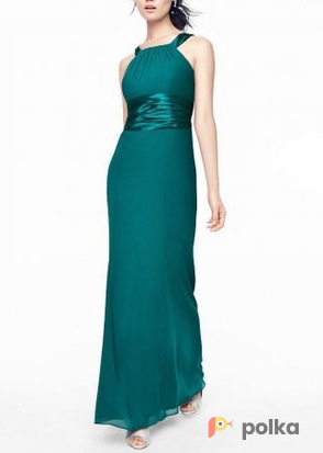 Возьмите Платье Davids Bridal Teal empire gown Размер 48 напрокат (Фото 2) в Москве