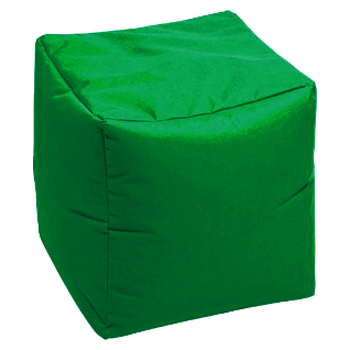 Пуф Кубик зеленый