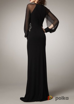 Возьмите Платье Eliza J Evening Long Sleeve Gown Размеры 44,  46, 48 напрокат (Фото 4) в Москве