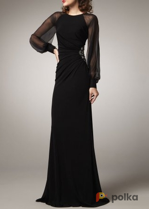Возьмите Платье Eliza J Evening Long Sleeve Gown Размеры 44,  46, 48 напрокат (Фото 2) в Москве