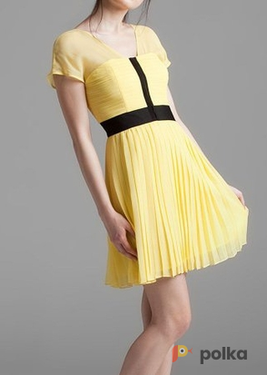 Возьмите Платье Frock! by Tracy Reese Yellow Silk Dress Размер 46 напрокат (Фото 4) в Москве