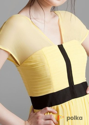 Возьмите Платье Frock! by Tracy Reese Yellow Silk Dress Размер 46 напрокат (Фото 2) в Москве