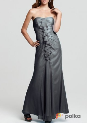 Возьмите Платье Jill Stuart Silver Shimmer Gown Размеры 40, 42 напрокат (Фото 2) в Москве