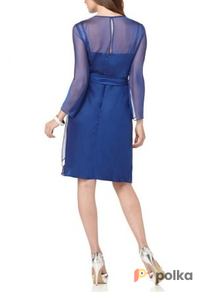 Возьмите Платье Jones New York Blue Dress Sleeve Размер 48 напрокат (Фото 2) в Москве