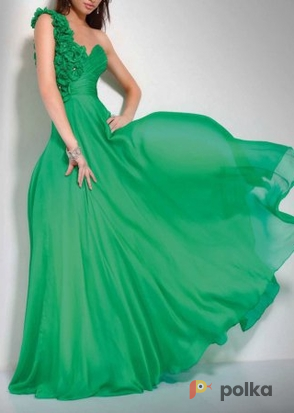 Возьмите Платье Jovani Green Sweatheard Dress Размер 42 напрокат (Фото 3) в Москве