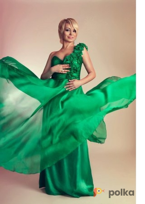 Возьмите Платье Jovani Green Sweatheard Dress Размер 42 напрокат (Фото 2) в Москве