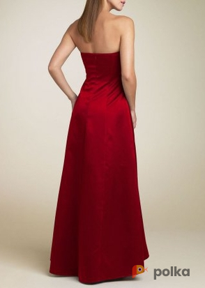 Возьмите Платье Js boutique Rosso/Toffee/Nero   satin evening gown Размер 46 напрокат (Фото 3) в Москве