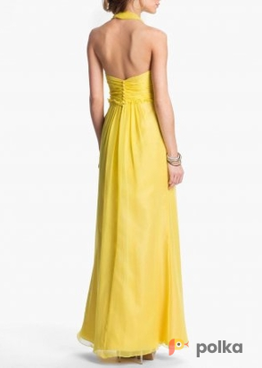 Возьмите Платье Js boutique Yellow Ruffled Gown Размер 46 напрокат (Фото 3) в Москве