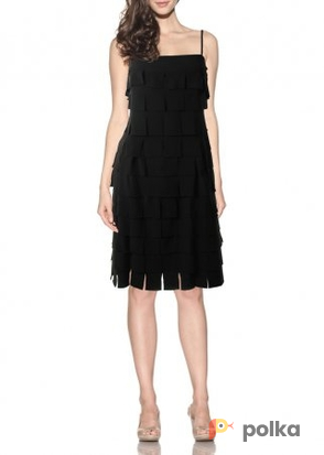 Возьмите Платье Js Collections Dress Tiered Black Размер 48 напрокат (Фото 2) в Москве