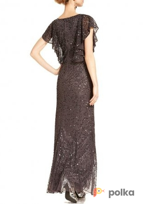 Возьмите Платье Js Collections Grey Blouson Gown Размеры 42, 44, 46 напрокат (Фото 2) в Москве