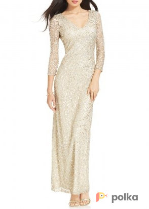 Возьмите Платье Js Collections Shampagne Gown Размер 48 напрокат (Фото 4) в Москве