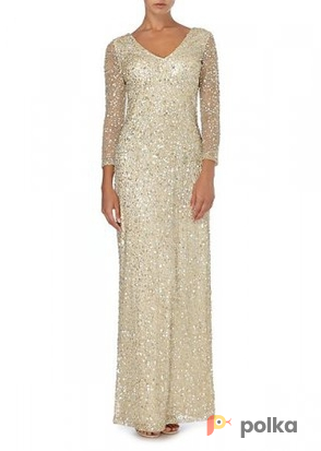 Возьмите Платье Js Collections Shampagne Gown Размер 48 напрокат (Фото 3) в Москве