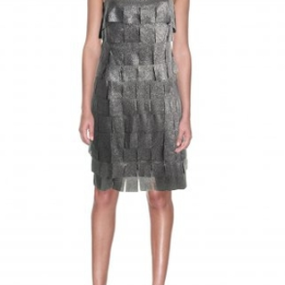Платье Js Collections Tiered Dress Silver Размер 48