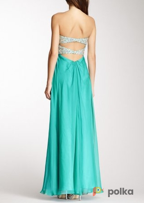 Возьмите Платье La femme Peacock Chiffon Dress Размер 44 напрокат (Фото 3) в Москве