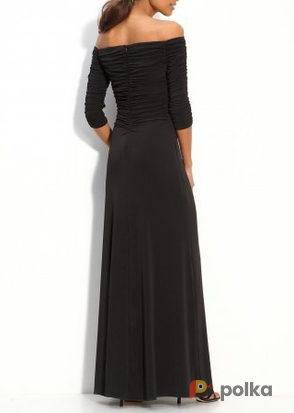 Возьмите Платье Laundry by Shelli Segal Black Long Dress Sleeve 3/4 Размеры 40, 42 напрокат (Фото 2) в Москве