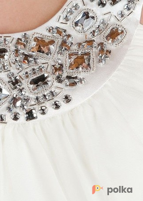 Возьмите Платье Laundry by Shelli Segal White Drop Dress Размер 44 напрокат (Фото 4) в Москве