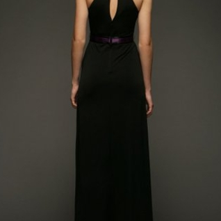 Платье Marc Bouwer Black Drape Rhinstone Gown Размер 40