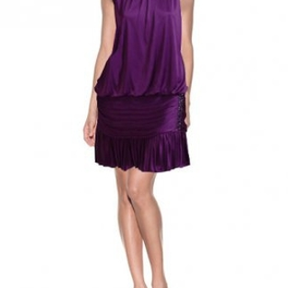 Платье Marc Bouwer Lapis Blue/Purple Drape Dress Размер 40, 44