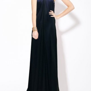 Платье Marc Bouwer Purple Black Semi Formal Dress Silk Размеры 44, 48