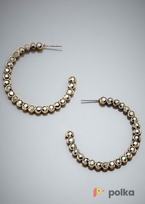 Возьмите Серьги CHLOE & THEODORA Crystal Hoop Earrings напрокат (Фото 2) в Москве