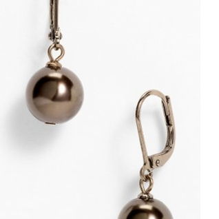 Серьги GIVENCHY Caramel Pearl Earrings