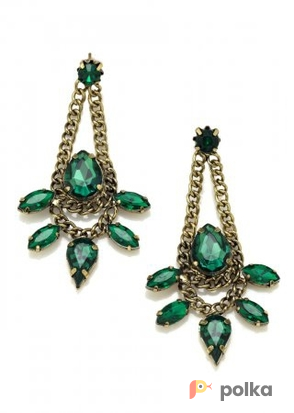 Возьмите Серьги OLIVIA WELLES Emerald Earrings напрокат (Фото 1) в Москве