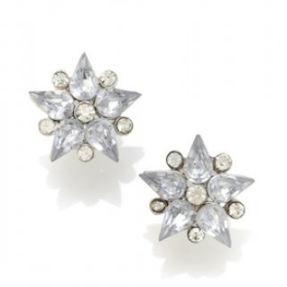 Серьги OLIVIA WELLES Star Jeweled Stud Earrings