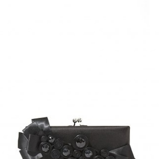 Клатч ABS by Allen Schwartz Black Crystal clutch