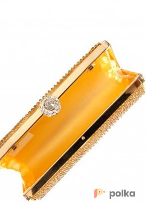 Возьмите Клатч Anna Sui Diamond clutch Gold/Silver	 напрокат (Фото 2) в Москве