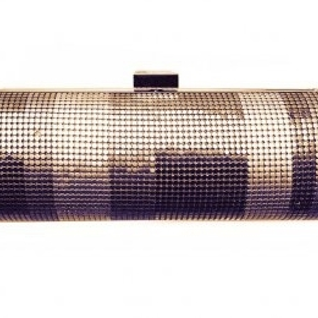 Клатч BCBGMAXAZRIA Gold Tube clutch