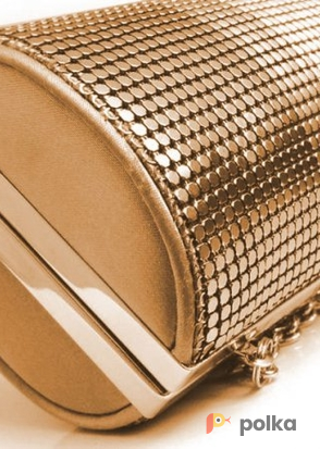 Возьмите Клатч BCBGMAXAZRIA Gold Tube clutch напрокат (Фото 3) в Москве
