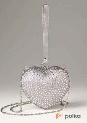 Возьмите Клатч Dollhouse Silver Heart Clutch напрокат (Фото 2) в Москве