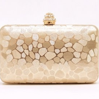 Клатч Jessica McClintock Beige mini clutch