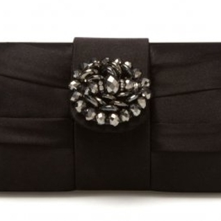 Клатч Jessica McClintock Black Broch clutch