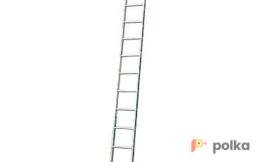 Возьмите Прокат приставной лестницы Krause SIBILO, 18 ступенек. Рабочая высота 6,35 метра. напрокат (Фото 1) в Санкт-Петербурге