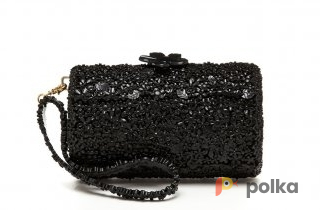 Возьмите Клатч Melissa Black Plastic Flower Clutch напрокат (Фото 2) в Москве