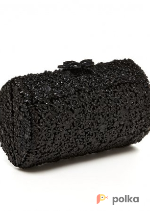 Возьмите Клатч Melissa Black Plastic Flower Clutch напрокат (Фото 1) в Москве