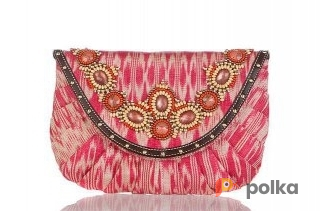 Возьмите Клатч Rafe New York OrangePink Fabric Clutch напрокат (Фото 2) в Москве