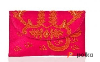 Возьмите Клатч Sir Alistair Rai Pink Silk Clutch напрокат (Фото 4) в Москве