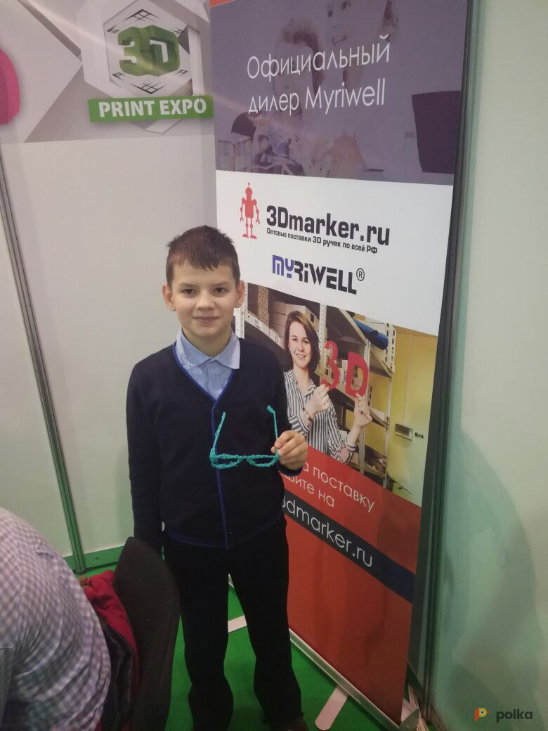 Возьмите Ручной детский 3D принтер Myriwell. 3D ручка напрокат (Фото 2) в Москве