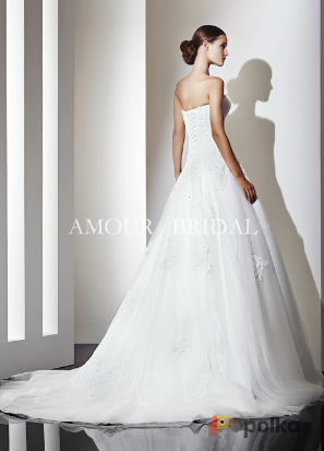 Возьмите Свадебное платье с кружевом Amour bridal напрокат (Фото 2) в Москве