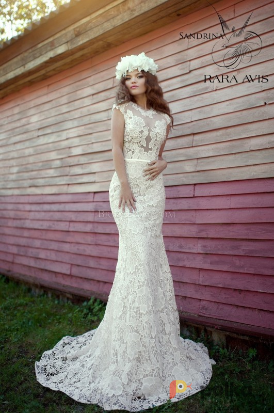 Возьмите свадебное платье Сандрина напрокат (Фото 1) в Москве