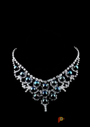 Возьмите Колье Lulu frost vintage Pearl Crystal Necklace VTG напрокат (Фото 2) в Москве