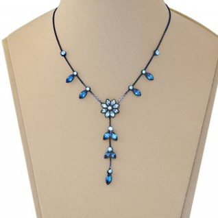 Колье MONSOON Light Blue Flower Necklace