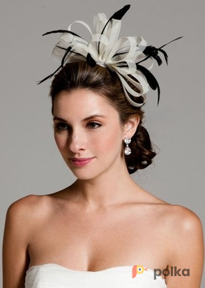 Возьмите Украшение на голову Cara couture Black & Ivory Ribbon Headband напрокат (Фото 2) в Москве
